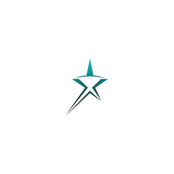 Star Logo Mall Vektor Ikon Illustration Design — Stock vektor