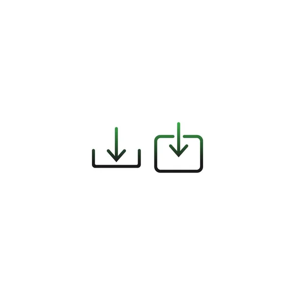 Ladda Ner Ikonen Logotyp Vektor Illustration — Stock vektor