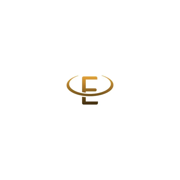 Логотип Круга Писем Круг Пиктограммы — стоковый вектор