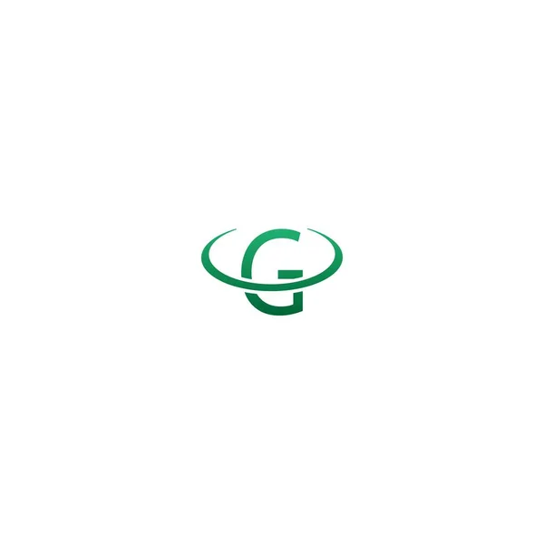 Bokstavscirkel Logotyp Begreppet Bokstav Ikon Cirkel — Stock vektor