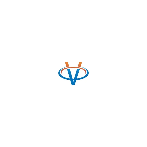 Letter Circle Logo Concept Letter Icon Circle — Vettoriale Stock