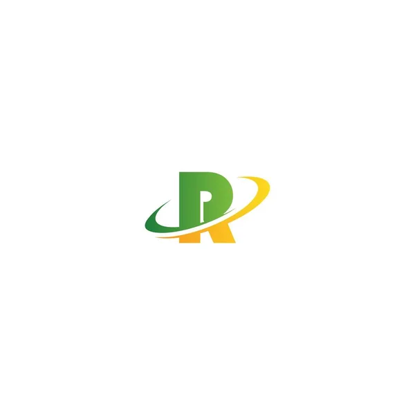 Círculo Letras Logo Conceito Carta Ícone Círculo —  Vetores de Stock