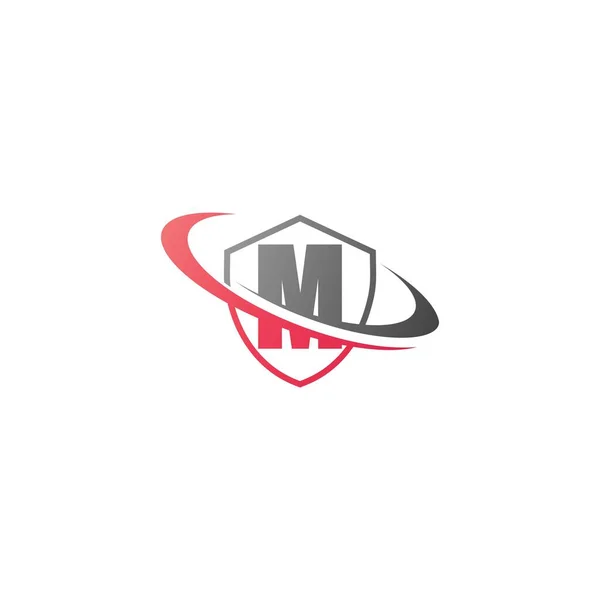 Modelo Conceito Logotipo Ícone Círculo Letras —  Vetores de Stock