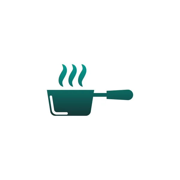Food Service Icon Logo Vector Design — Stock Vector