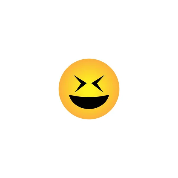 Face Emoticon Digital Chat Object Icon Design Vector — 스톡 벡터