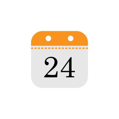 Takvim tarihi simge tasarım şablonu