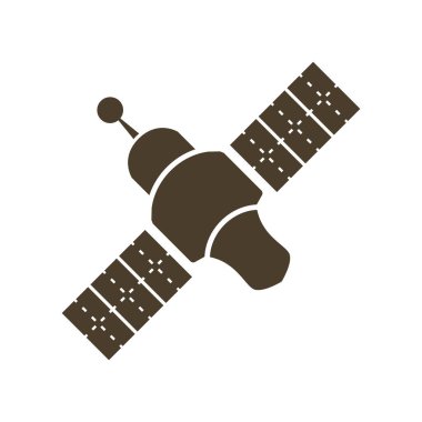 Uydu İletişim Alanı Simgesi Tasarımı