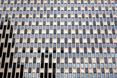 New York City ABD binada yansıma içeren pencere.
