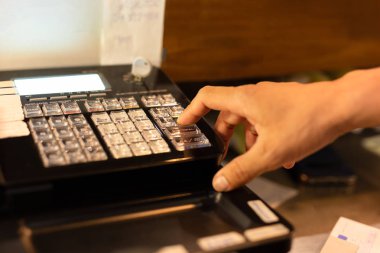 Düşük ışık el ateş elektronik nakit kayıt bir sh