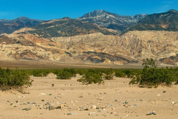 Sand Dunes Desert Landscape Death Valley California Vast Barren Land — Stock Photo, Image