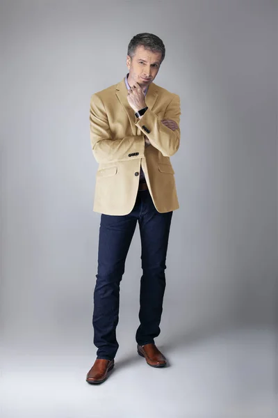Business casual for store older men