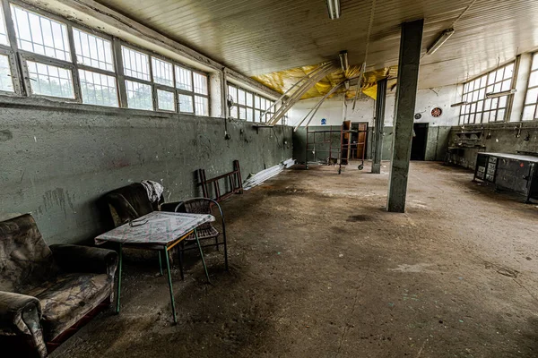 Viejo Taller Abandonado Ruina — Foto de Stock