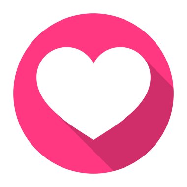 Kalp ikonu. Vektör gibi ve aşk ikonu. Web sitesi ve mobil uygulama için sevgi düğmesine hazır olun.