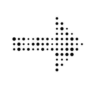 Sağ ok ana hatları simgesi. Mobil konsept ve web tasarımı için sembol, logo illüstrasyonu