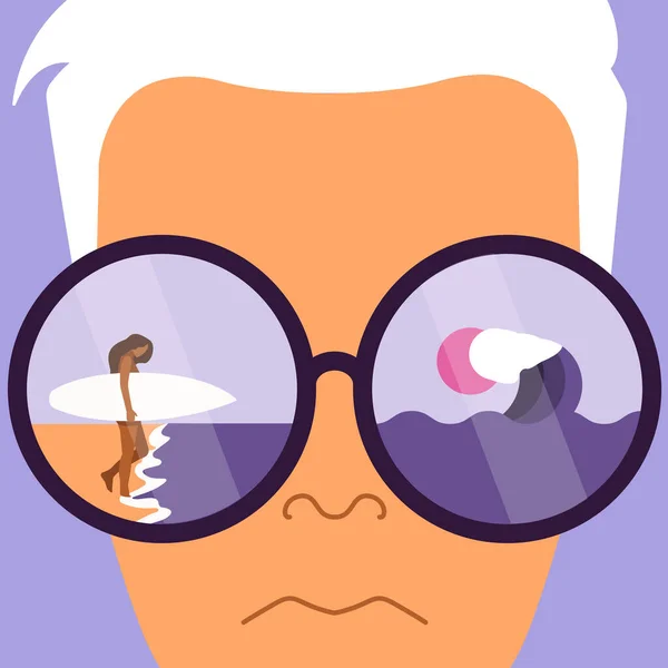 Sörf yapmaya giden kıza bak.