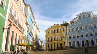 Bahia, Brezilya 'daki Salvador' da Pelourinho adında inanılmaz bir turistik yer.