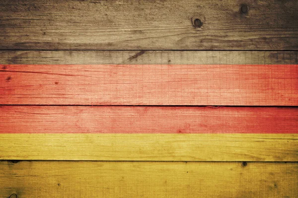 German Flag Wooden Background Grunge Wall Flag Related October German — Stock Photo, Image