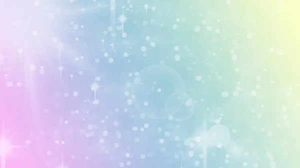 Παραμύθι Φόντο Χρώματα Ουράνιο Τόξο Μπάνερ Φόντο Που Σχετίζονται Πριγκίπισσα — Φωτογραφία Αρχείου