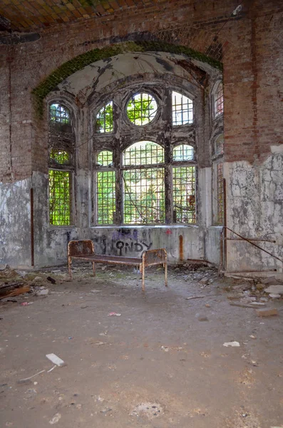 Ruines Beelitz Heilsttten Lieu Perdu Berlin Brandebourg — Photo