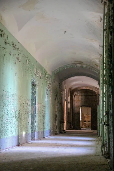 Ruinas Beelitz Heilsttten Lugar Perdido Berlín Brandenburgo — Foto de Stock