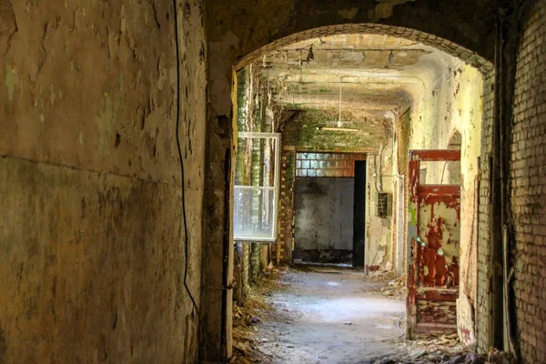 Ruines Beelitz Heilsttten Lieu Perdu Berlin Brandebourg — Photo