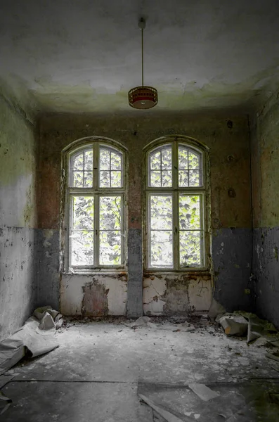 Rovine Beelitz Heilsttten Posto Perduto Berlino Brandeburgo — Foto Stock