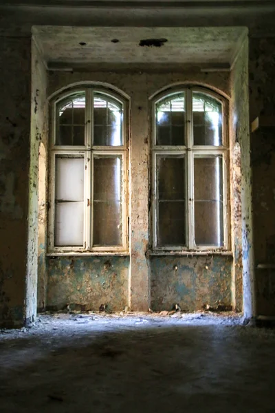 Ruinerna Beelitz Heilsttten Förlorade Placera Berlin Brandenburg — Stockfoto
