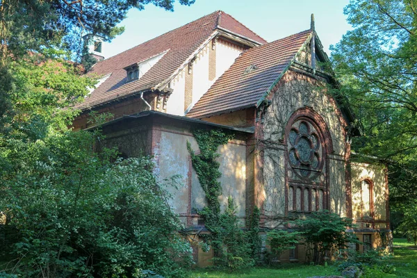 Ruiny Beelitz Heilsttten Stracił Miejsce Berlin Brandenburg — Zdjęcie stockowe