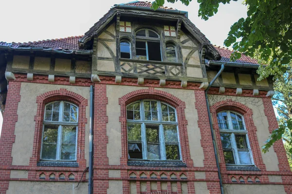 Ruínas Beelitz Heilsttten Lugar Perdido Berlim Brandeburgo — Fotografia de Stock