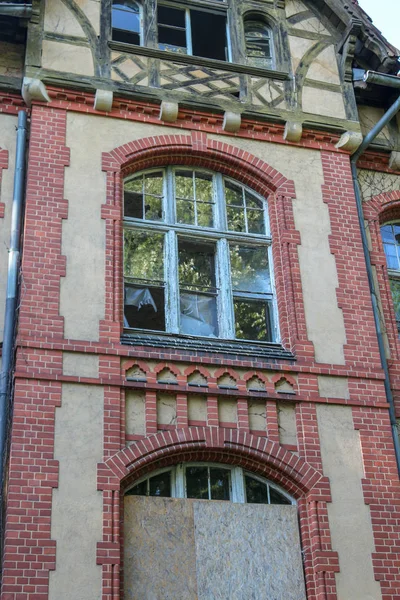 Ruínas Beelitz Heilsttten Lugar Perdido Berlim Brandeburgo — Fotografia de Stock