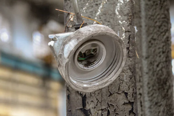 Förlorad Plats Garage Järnväg — Stockfoto