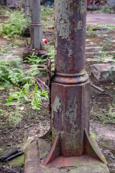 Lost Place Garage Railway — Stock Photo, Image