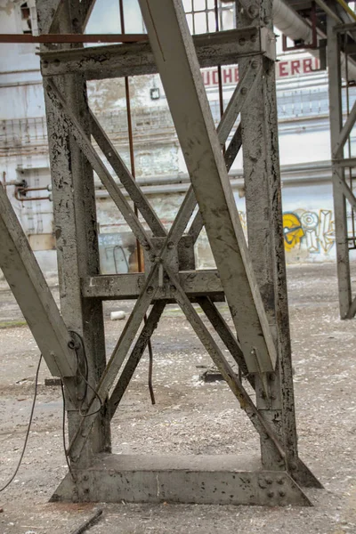 Förlorad Plats Garage Järnväg — Stockfoto