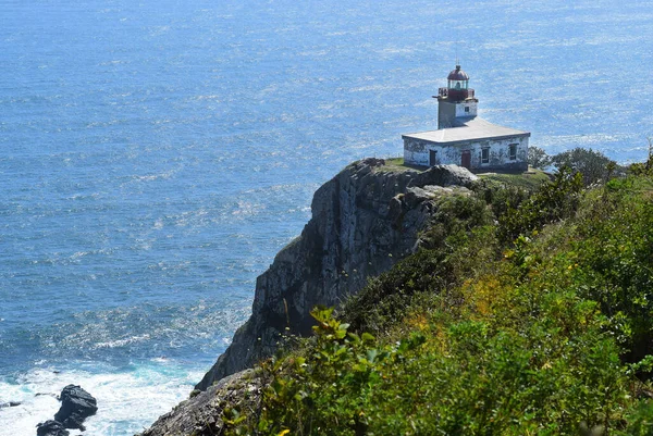 Old Lighthouse Located Pacific Ocean — Stock Photo, Image