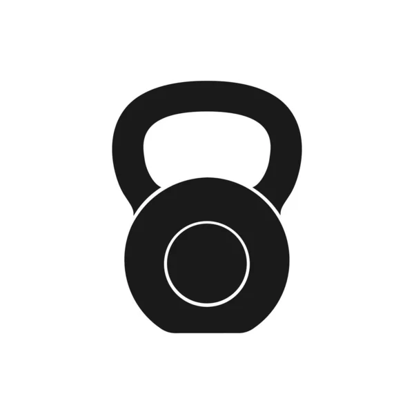 Kettlebell Einfaches Icon Vector Illustration Design — Stockvektor