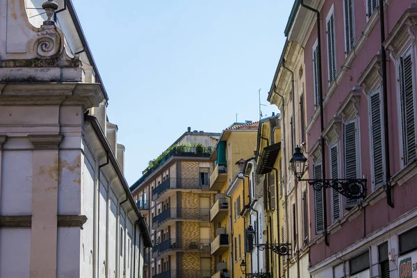 Парма Италия Июля 2017 Года Вид Старинные Традиционные Здания Центре — стоковое фото