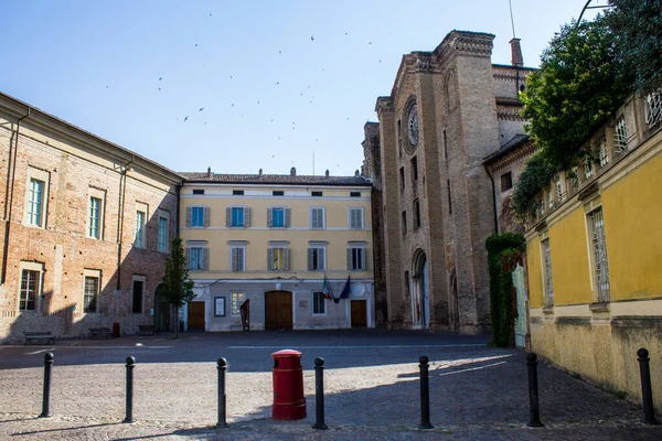 Parma Italië Juli 2017 Zicht Het Erasmus Internationale Huisgebouw Parma — Stockfoto