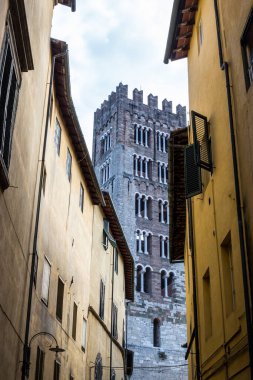 San Frediano Bazilika Çan Kulesi Binaları, Lucca, İtalya
