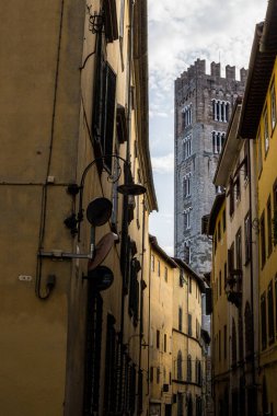 San Frediano Bazilika Çan Kulesi Binaları, Lucca, İtalya