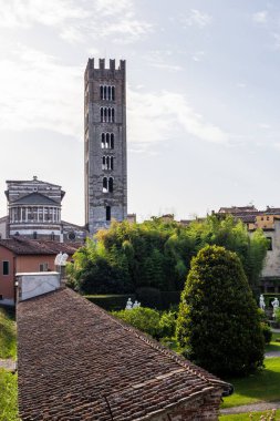 San Frediano Bazilikası Şehir Duvarları, Lucca, İtalya