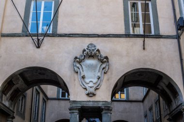 Lucca Eski Kasabası, İtalya 'da İnşaat Cephesi