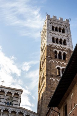 San Martino Katedrali manzarası, Lucca, İtalya