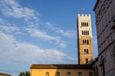 San Martino Katedrali manzarası, Lucca, İtalya