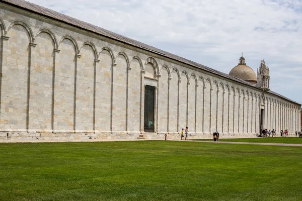 Pisa Italia Julio 2017 Vista Camposanto Monumentale Cementerio Monumental Piazza — Foto de Stock