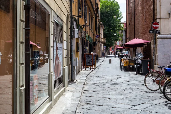 Пиза Италия Июля 2017 Года Вид Узкую Улицу Старом Городе — стоковое фото