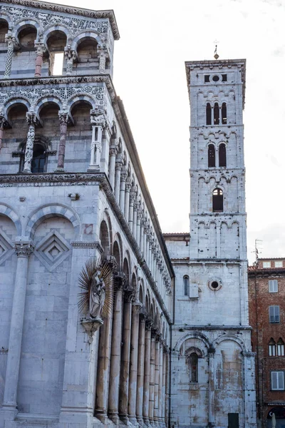 Lucca Italia Julio 2017 Vista San Michele Iglesia Del Foro — Foto de Stock