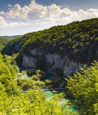 Plitvice Gölleri Milli Parkı, Hırvatistan görünümünü