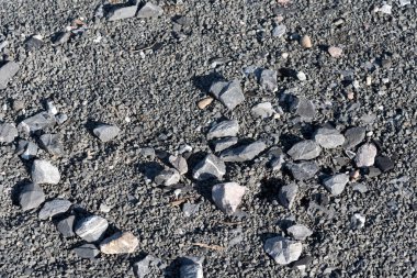 Taşlara yakın çekim