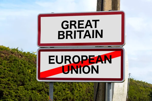 Brexit 영국과 연합에 — 스톡 사진