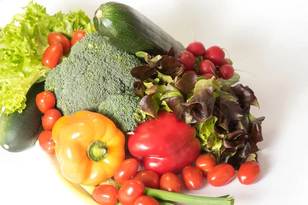 Många Olika Grönsaker För Kost — Stockfoto